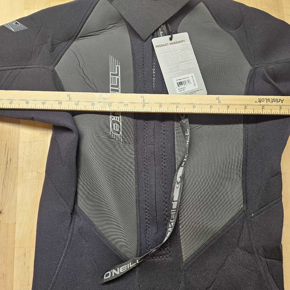 O'Neill Reactor Wetsuit Style #3798 Black Size Medium - Picture 5 of 8
